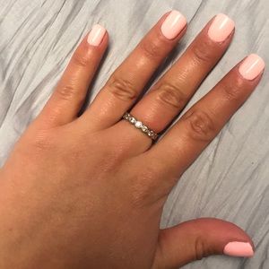 Pandora faux diamond ring